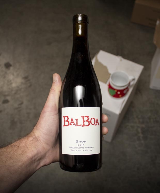 Balboa Syrah Eidolon Estate Vineyard 2014