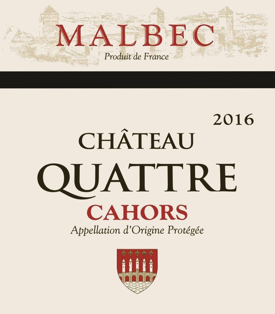 Chateau Quattre Cahors 2016