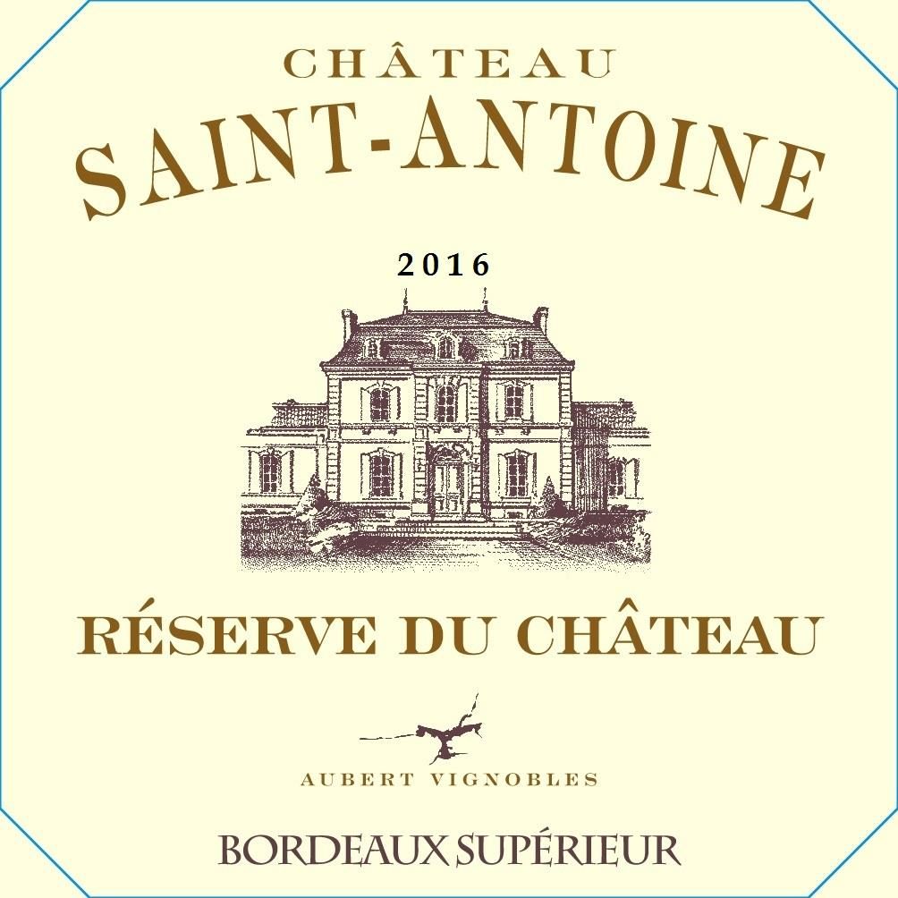 Chateau Saint-Antoine Reserve du Chateau Bordeaux Superieur 2016