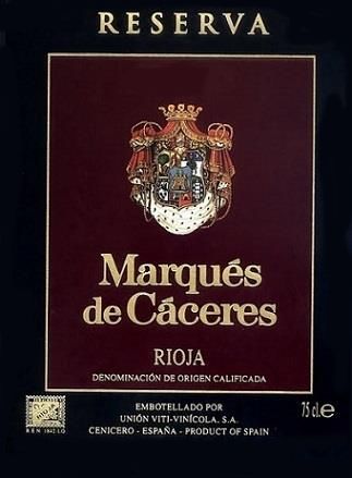 Marques de Caceres Rioja Reserva 2014