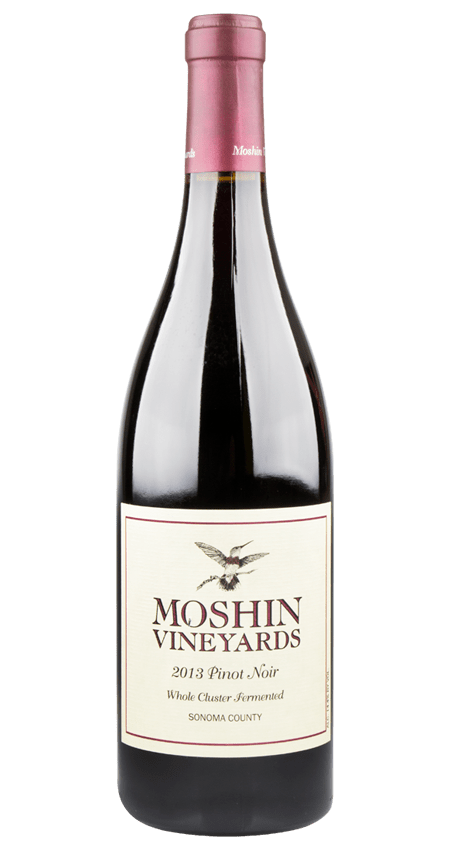 Moshin Vineyards Pinot Noir ‘Whole Cluster Fermented’ Sonoma County 2013
