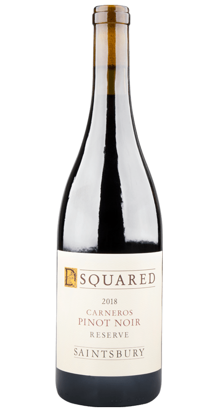Saintsbury Vineyards 2018 D Squared Pinot Noir Reserve Napa Valley Carneros