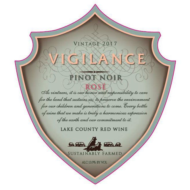 Vigilance Rose of Pinot Noir 2017