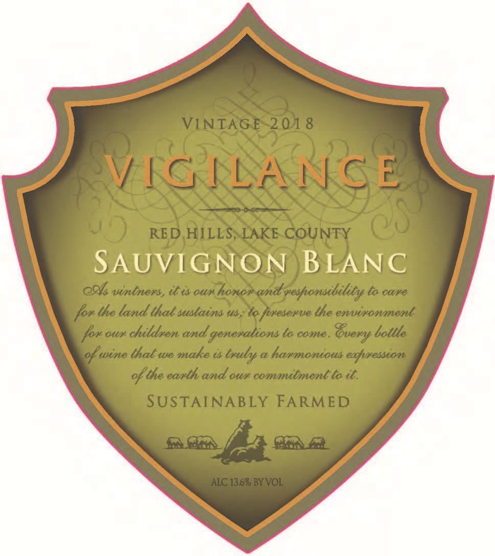 Vigilance Sauvignon Blanc 2018