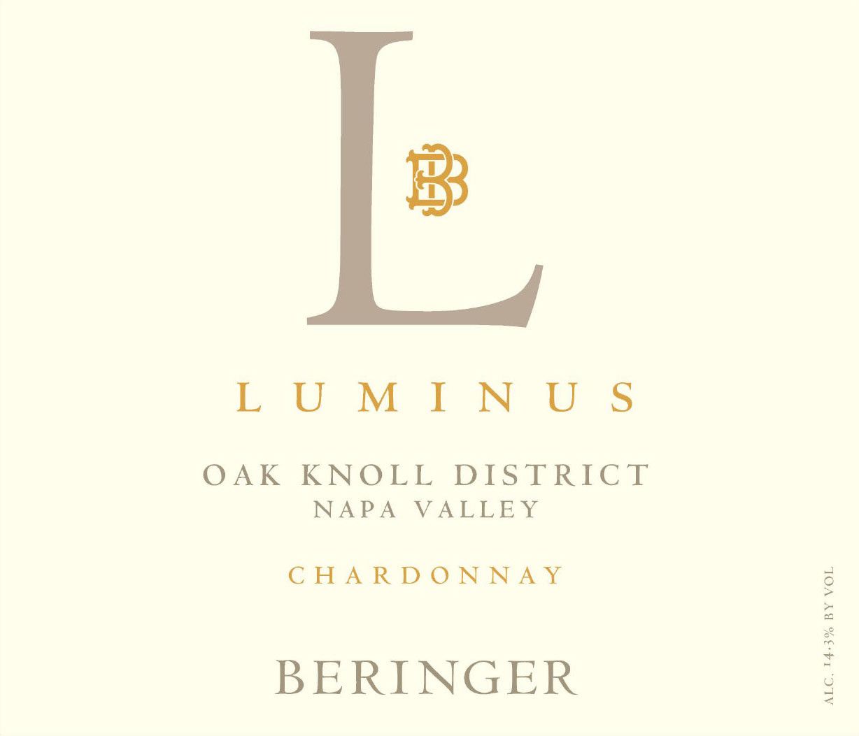Beringer Luminus Chardonnay 2018