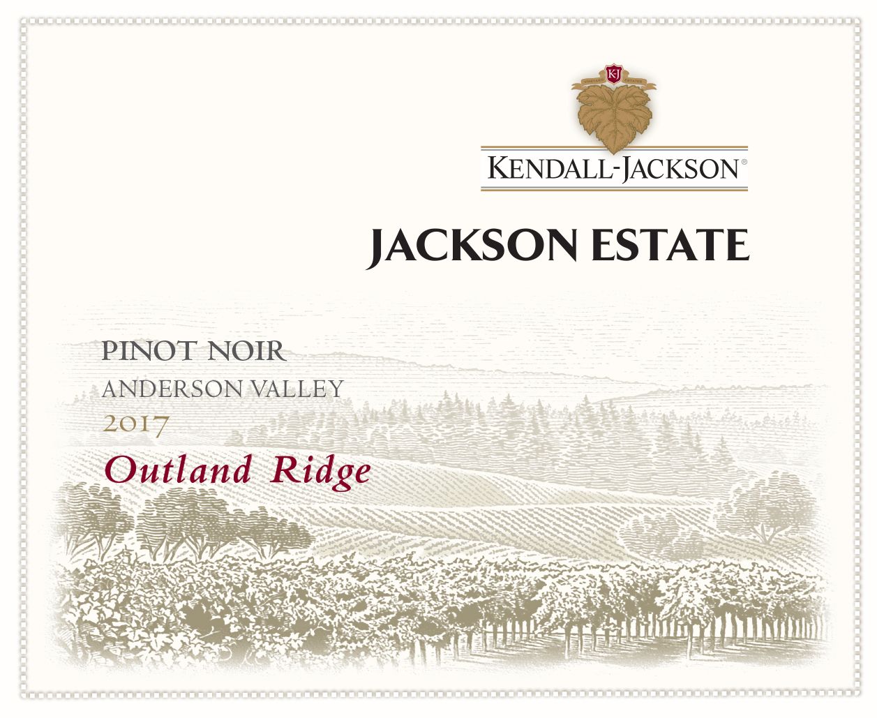 Kendall-Jackson Jackson Estate Outland Ridge Pinot Noir 2017