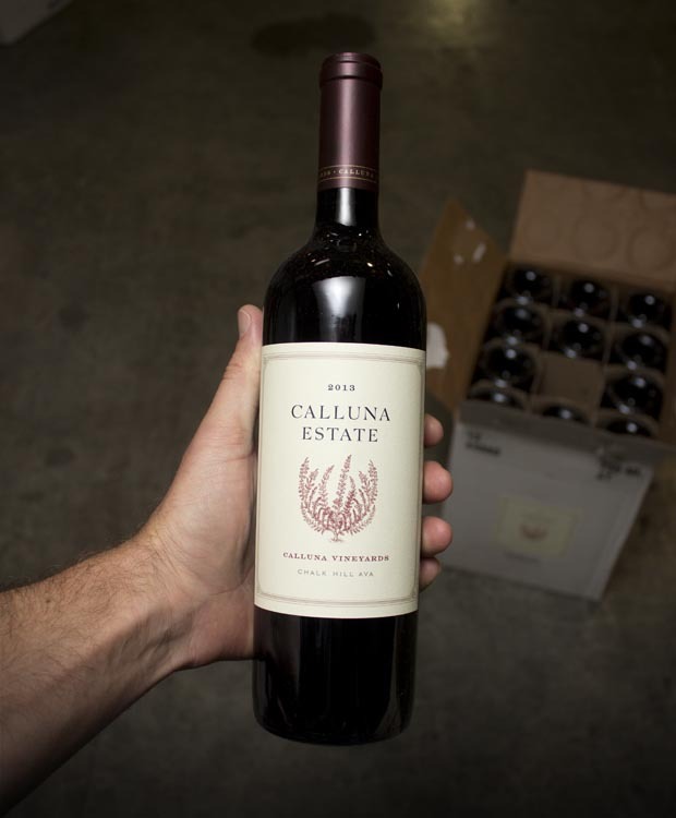 Calluna Estate Red Calluna Vineyard 2013