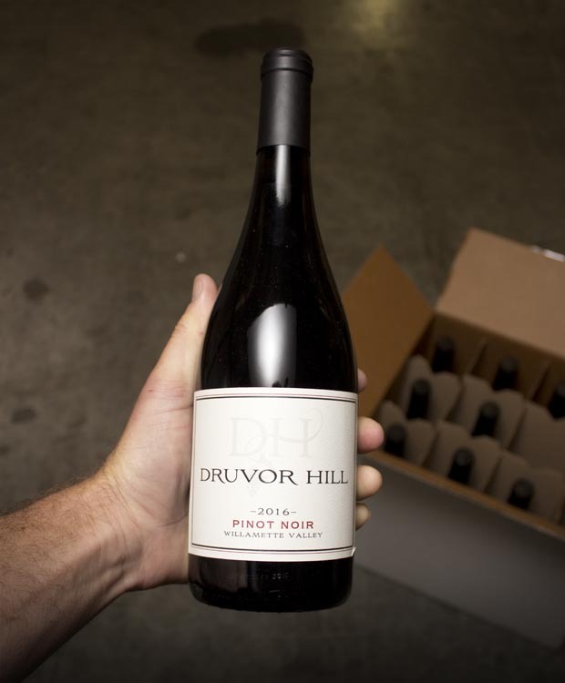 Druvor Hill Pinot Noir Willamette Valley 2016