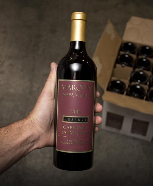 Maroon Cabernet Sauvignon Dry Farmed Coombsville Reserve 2014