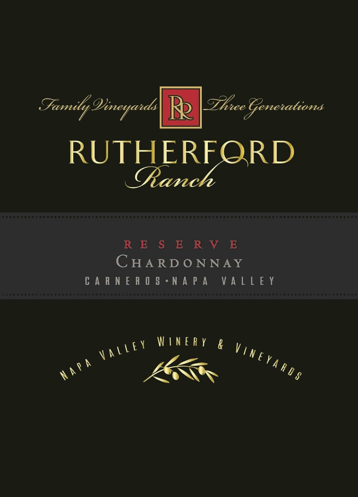 Rutherford Ranch Reserve Chardonnay 2017