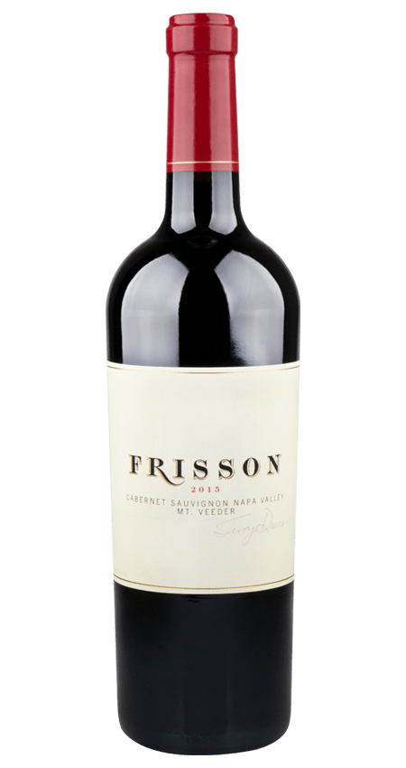 Frisson Wines Napa Valley Cabernet Sauvignon Mt Veeder 2015