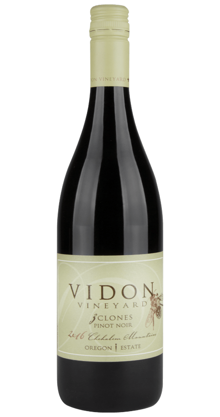 Willamette Valley Estate Pinot Noir Vidon 3-Clones 2016
