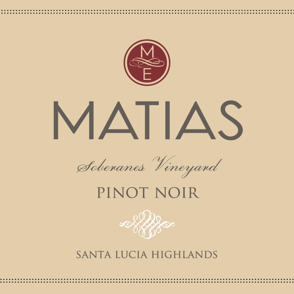 Matias Soberanes Vineyard Pinot Noir 2016