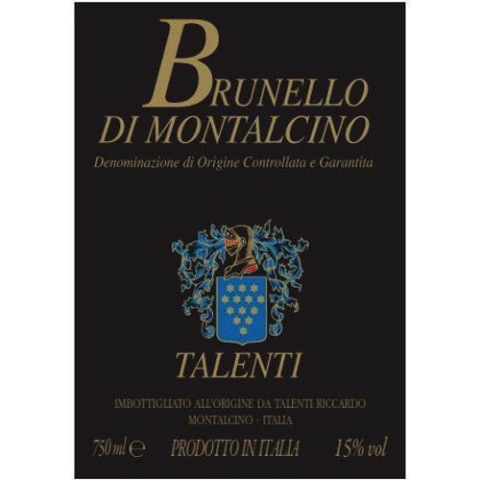 2015 Talenti Brunello di Montalcino