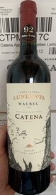 2017 Catena Lunlunta Malbec, Mendoza Argentina (92RP)