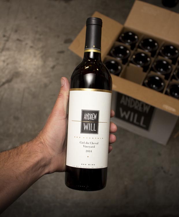 Andrew Will Red Blend Ciel du Cheval Red Mountain 2014