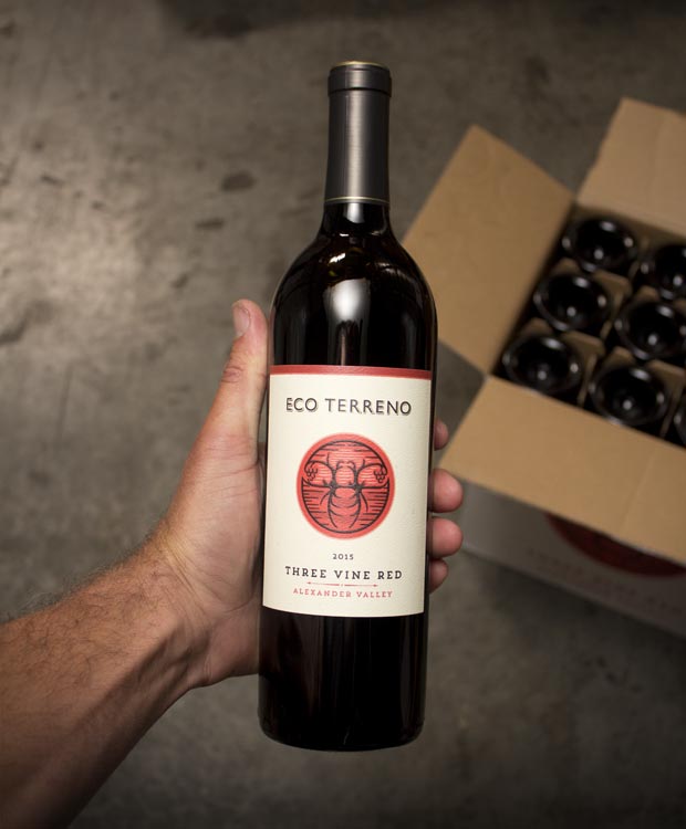 Eco Terreno Three Vine Red Alexander Valley 2015