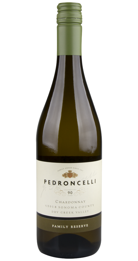 Pedroncelli Chardonnay Dry Creek Valley 2018 Family Reserve
