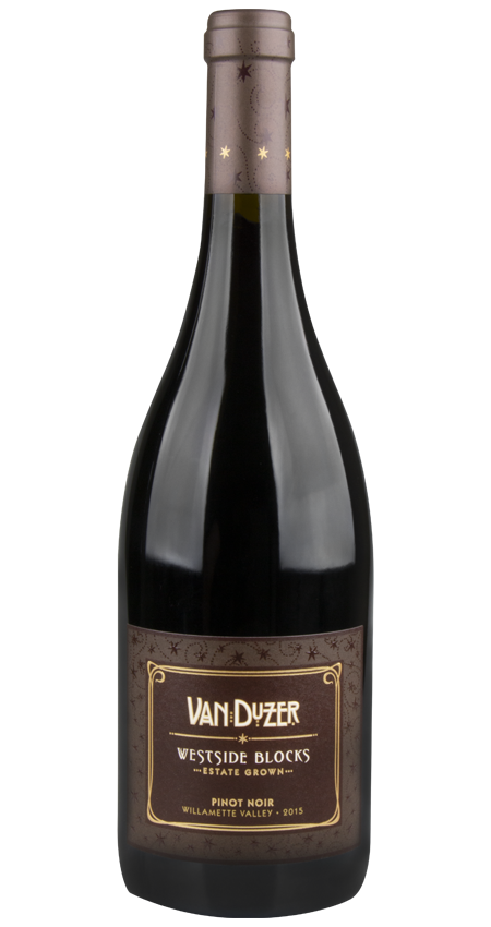 Willamette Valley Pinot Noir 2015 Van Duzer Vineyards Westside Blocks