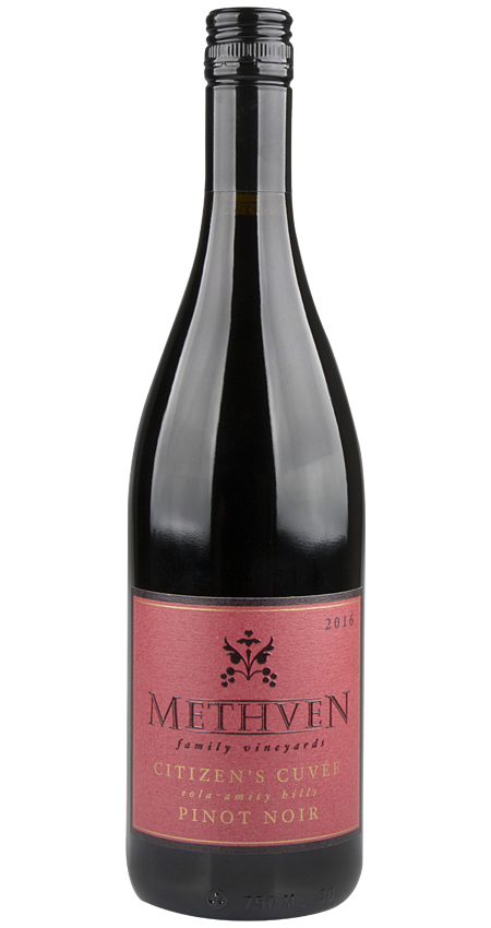 Willamette Valley Pinot Noir 2016 Methven Citizen's Cuvée