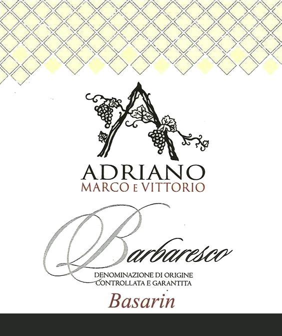 Adriano Marco e Vittorio Basarin Barbaresco 2017