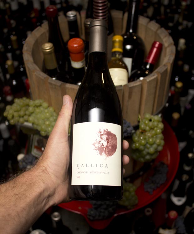 Gallica Grenache Steel Plow Sonoma Valley 2015