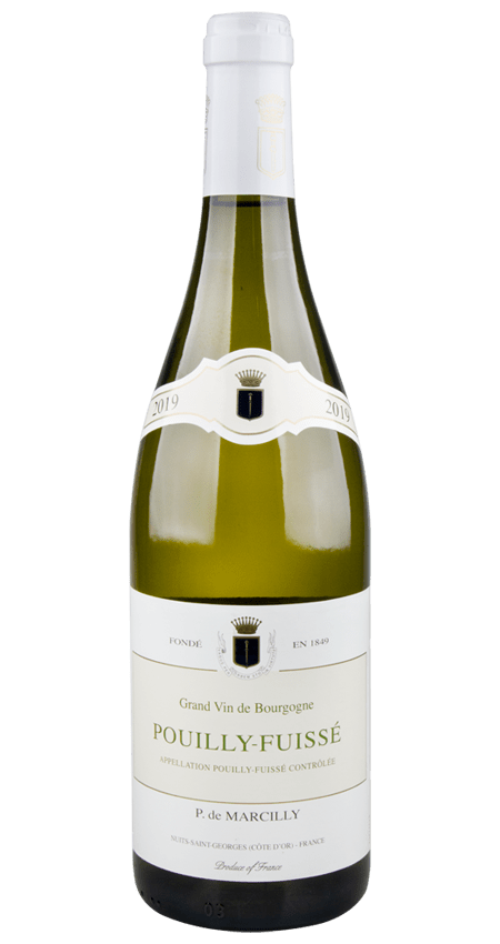 Pouilly-Fuissé White Burgundy 2019 P. de Marcilly
