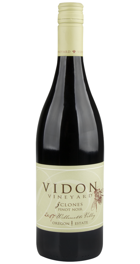 Willamette Valley Estate Pinot Noir Vidon 3-Clones 2017