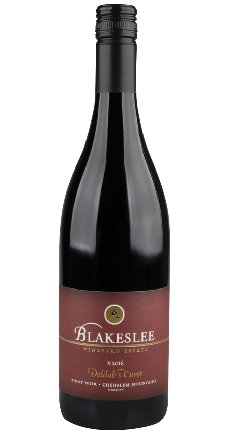 Willamette Valley Pinot Noir Blakeslee Vineyard Delilah’s Cuvée 2016