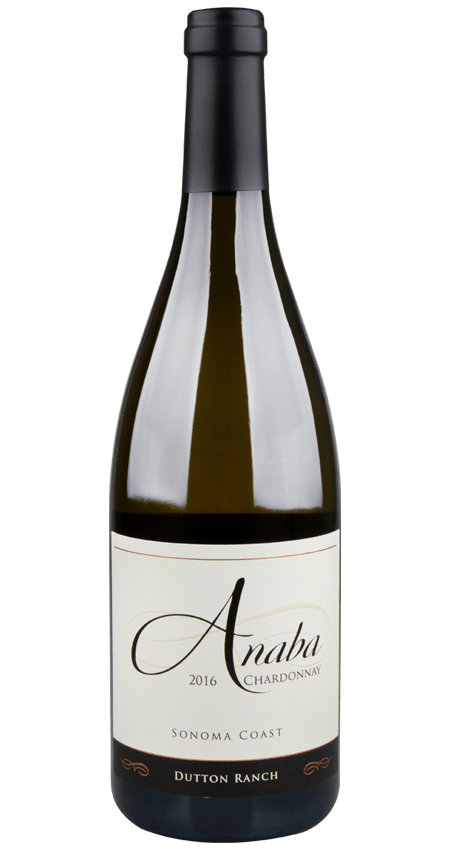 94 Pt. Anaba Wines Chardonnay Dutton Ranch Sonoma Coast 2016