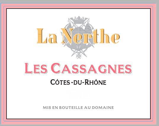Chateau La Nerthe Les Cassagnes Cotes-du-Rhone Rose 2018