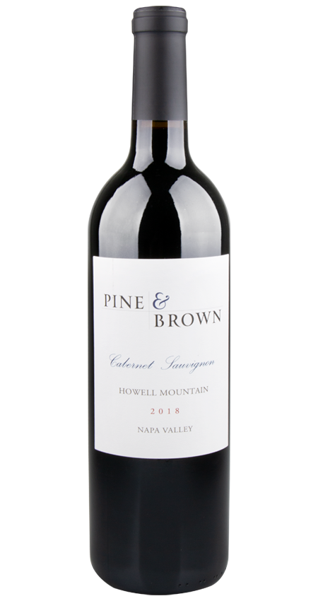 Pine and Brown Howell Mountain Cabernet Sauvignon 2018