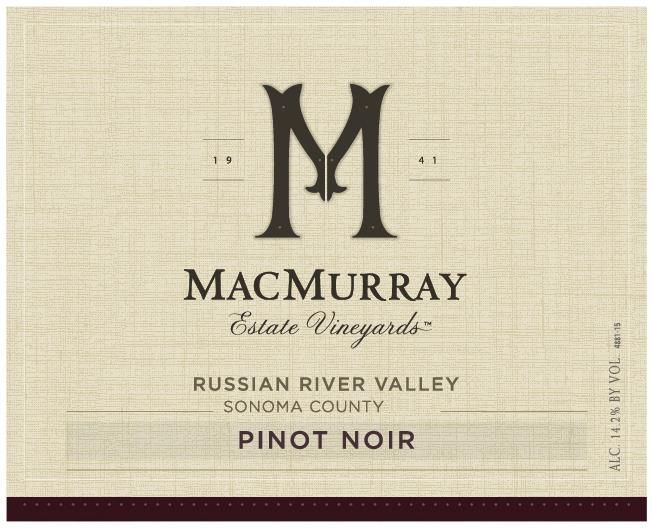 MacMurray Ranch Russian River Pinot Noir 2017