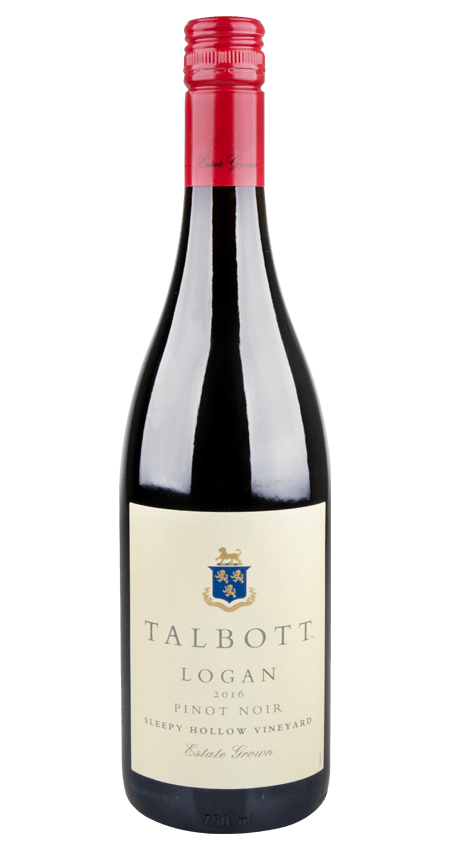 91 Pt. Talbott Vineyards Logan Pinot Noir Sleepy Hollow Vineyard 2016