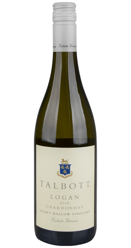 92 Pt. Talbott Vineyards Logan Chardonnay Sleepy Hollow Vineyard 2016