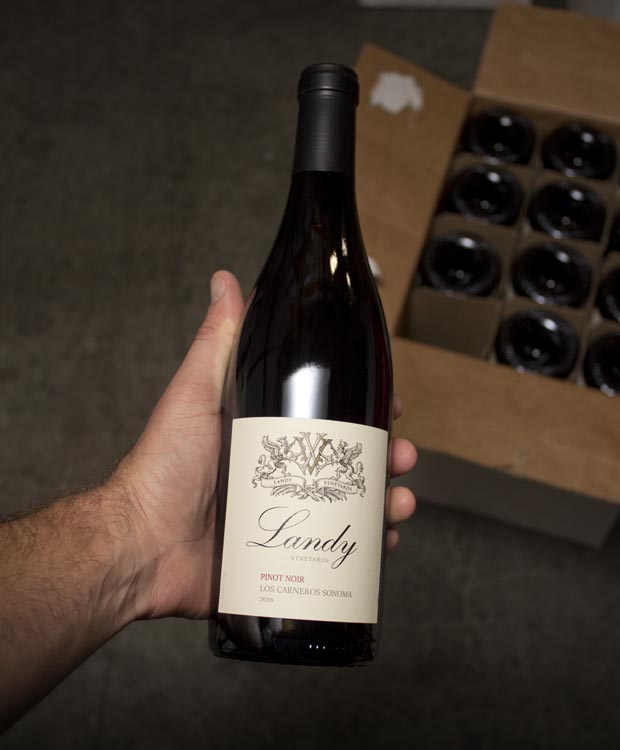 Landy Vineyards Pinot Noir Los Carneros Sonoma 2018