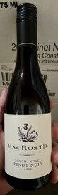 375ML Half Bottle – 2018 MacRosite Sonoma Coast Pinot Noir (91WS/90RP)