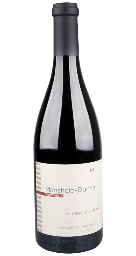 93 Pt. Mansfield-Dunne Peterson Pinot Noir Santa Lucia Highlands 2016