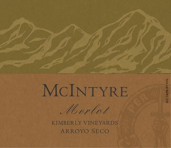 McIntyre Kimberly Vineyards Merlot 2015