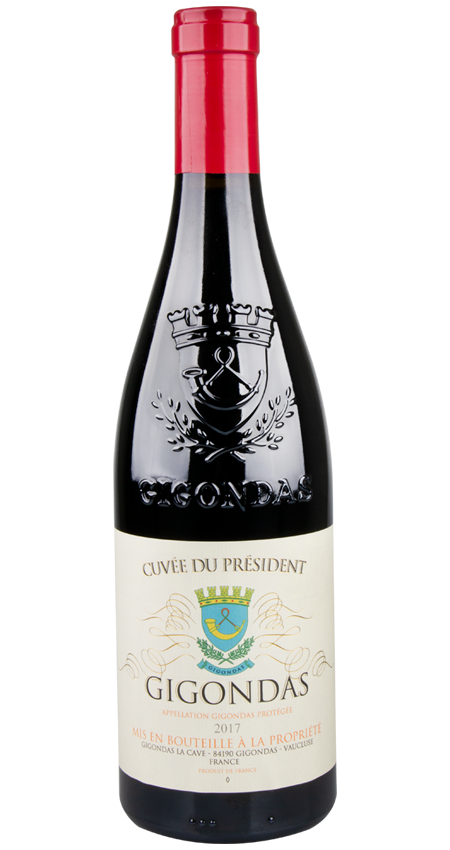 92 Pt. Gigondas La Cave Gigondas Cuvée du Président 2017