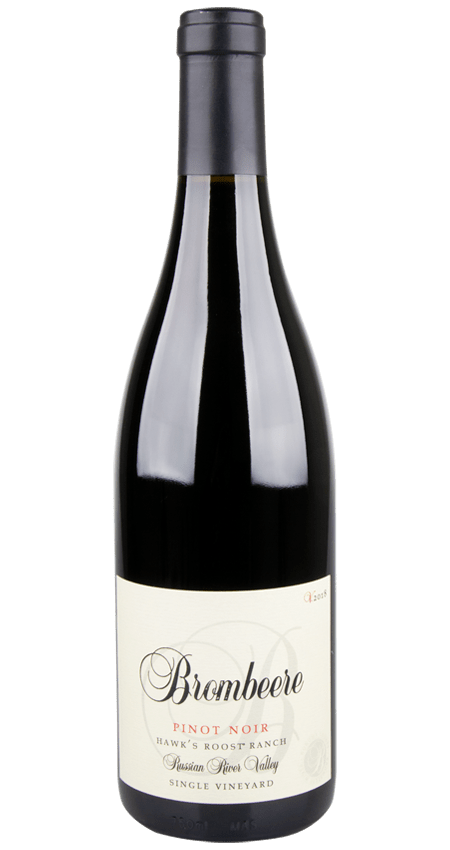 Russian River Valley Pinot Noir Hawk's Roost Ranch Vineyard Brombeere Wines 2018
