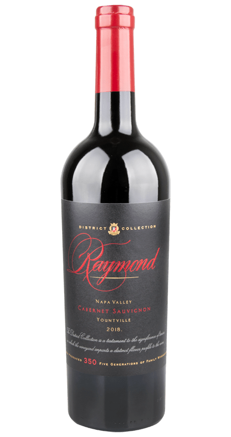 95 Pt. Raymond Vineyards Yountville Napa Valley Cabernet Sauvignon 2018 ‘District Collection’