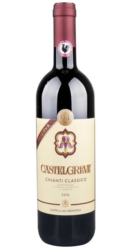 94 Pt. Chianti Classico Riserva 2016 Castelli del Grevepesa ‘Castelgreve’