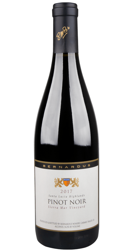 Bernardus Sierra Mar Vineyard Santa Lucia Highlands Pinot Noir 2017