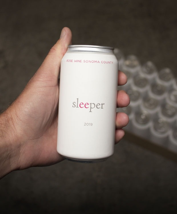Sleeper Cellars Rose Sonoma County 2019 (375mL Cans)