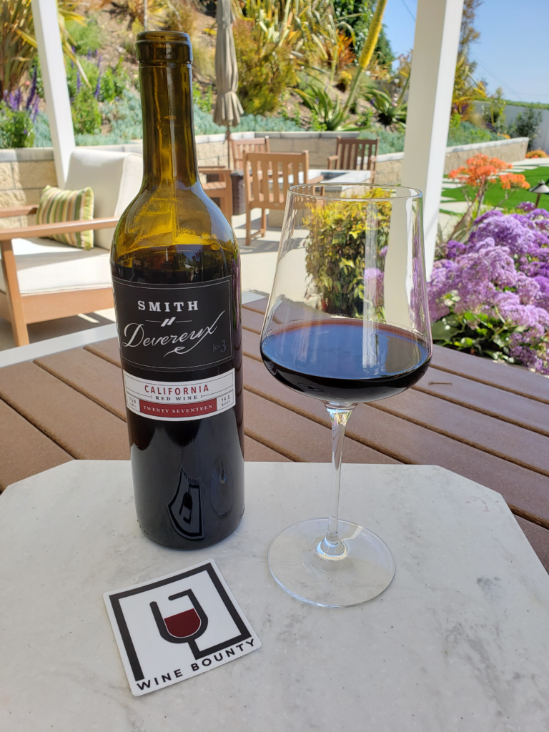 2017 Smith Devereux No. 3 California Red Blend Wine Bounty