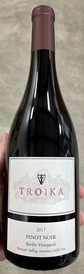 2017 Troika Berlin Vineyards, Bennett Valley Sonoma Pinot Noir