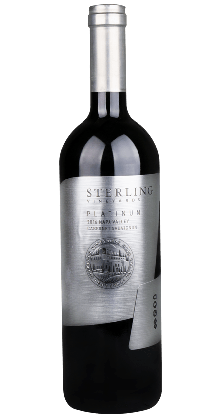 94 Pt. Sterling Vineyards Napa Valley Cabernet Sauvignon Platinum 2016