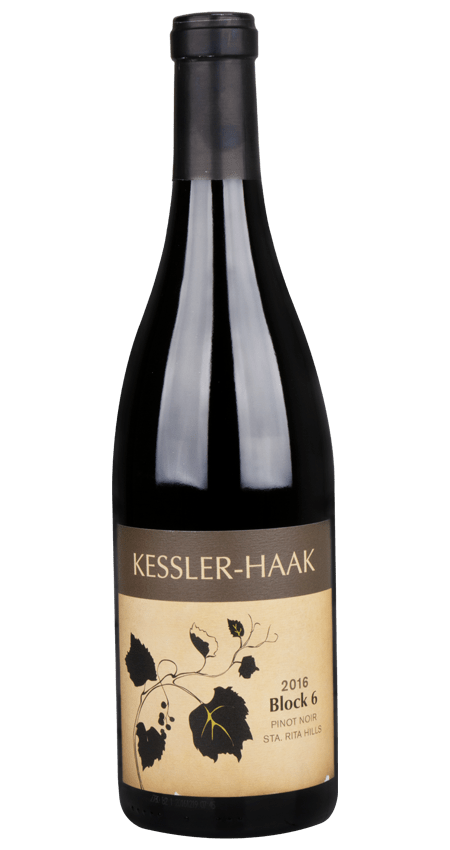 Kessler-Haak Block 6 Pinot Noir Sta. Rita Hills 2016