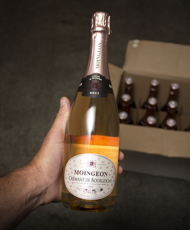 Moingeon Cremant de Bourgogne Brut Rose 2018